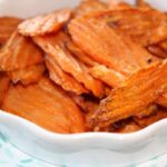 delicious seasoned air fryer carrot chips