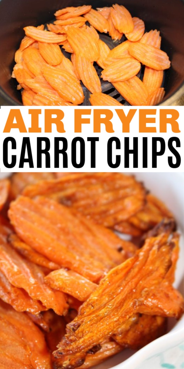 air fryer carrot chips