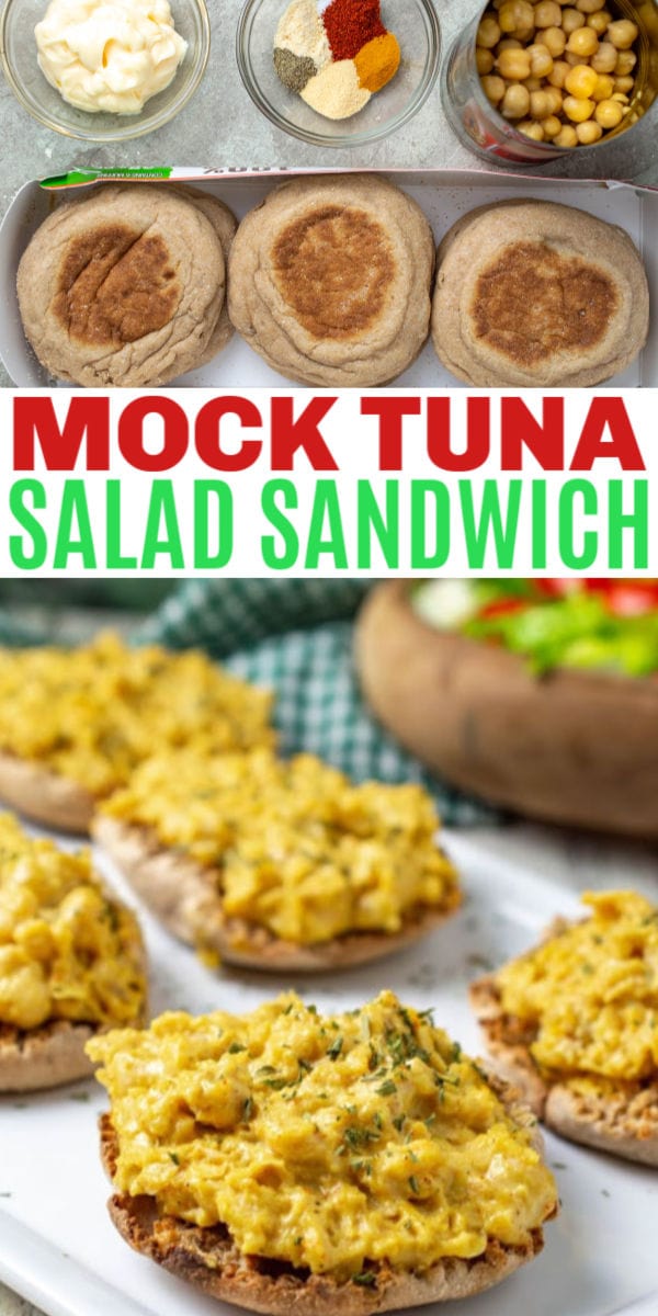 Mock Tuna Salad Sandwiches