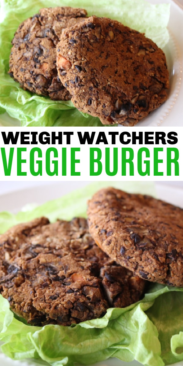 Weight Watchers veggie burger