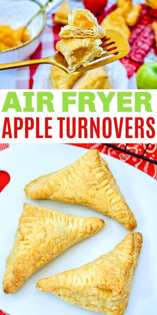 air fryer apple turnovers