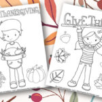 Thanksgiving Coloring Pages for Kids