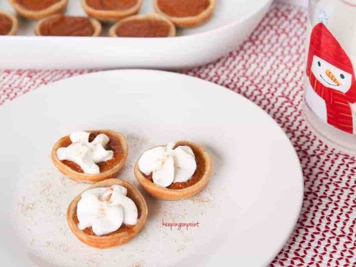 mini pumpkin pies
