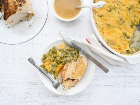 turkey and gravy