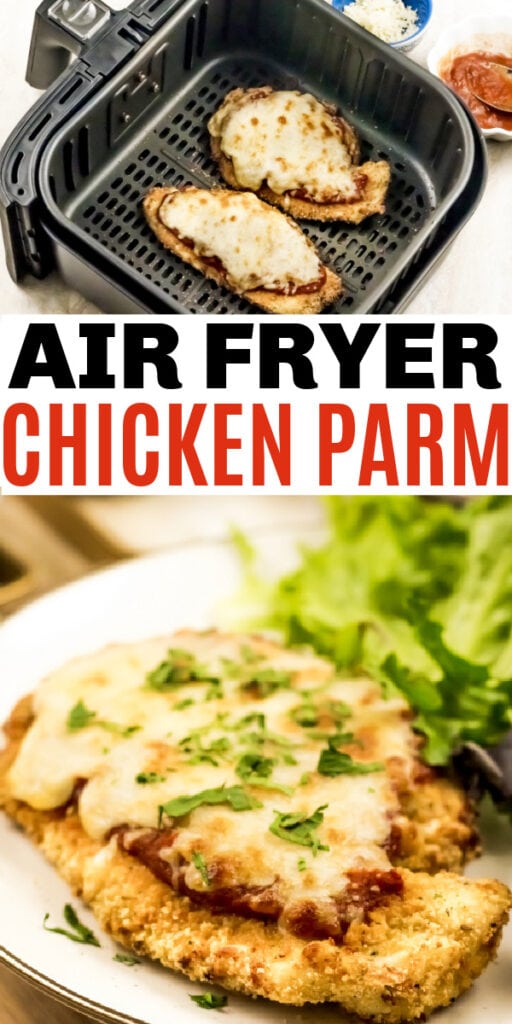 easy air fryer chicken Parmesan