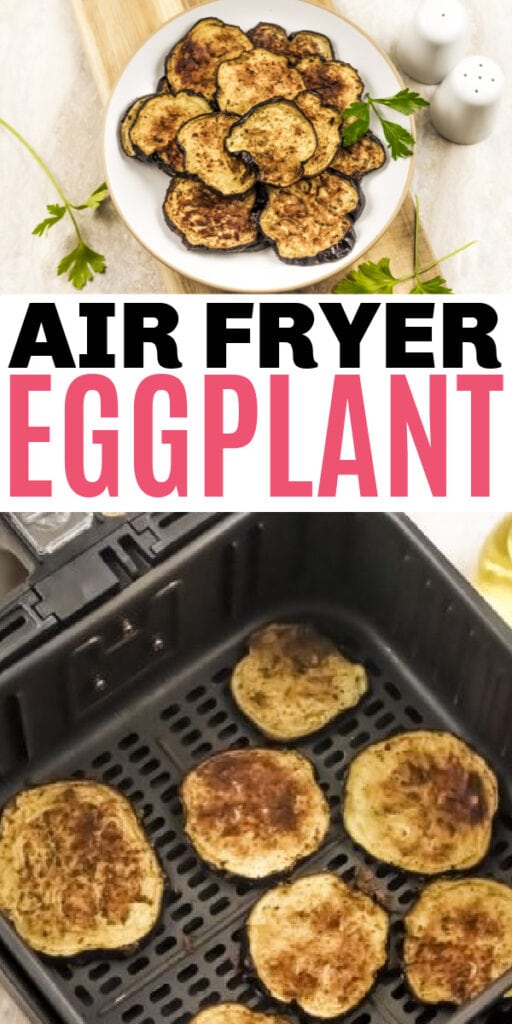 air fryer eggplant chips