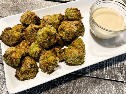 air fryer broccoli bites