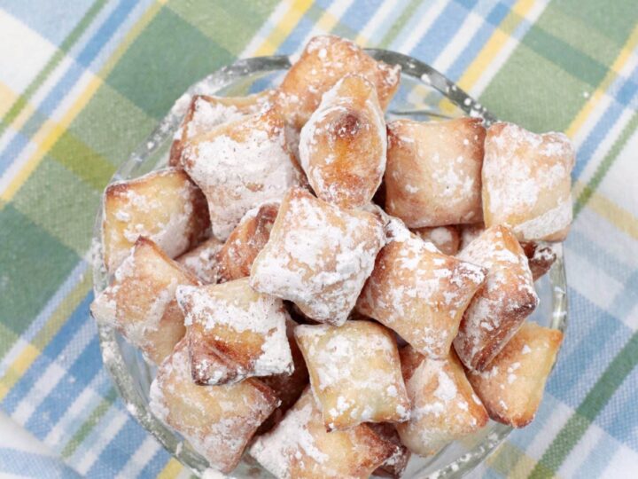 air fryer funnel cake bites