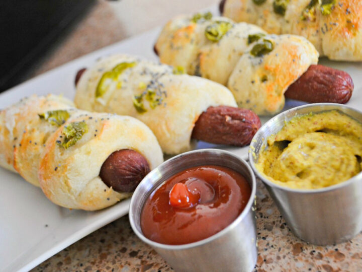 air fryer bagel dogs