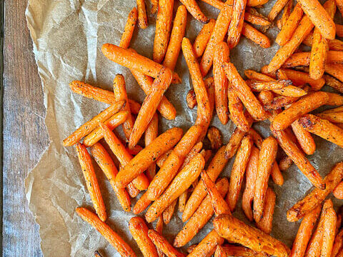 air fryer carrots