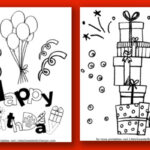 Happy Birthday Coloring Pages