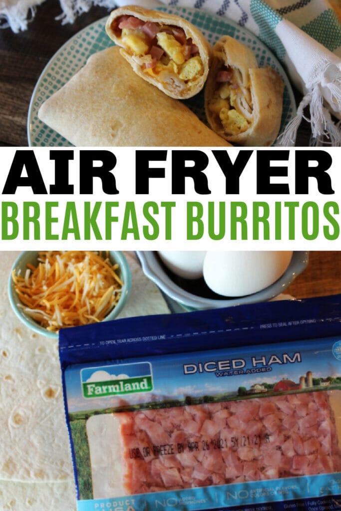 Air Fryer Breakfast Burritos