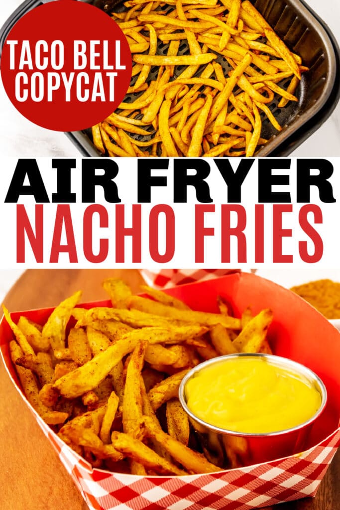 copycat taco bell nacho fries in the air fryer