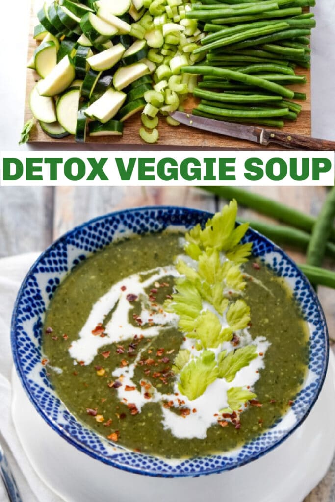 easy vegetable detox soup