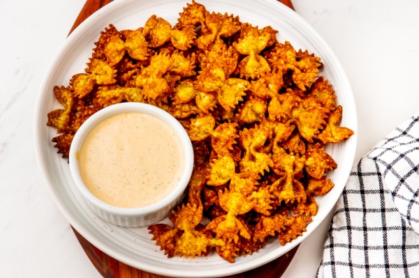 Air Fryer Pasta Chips