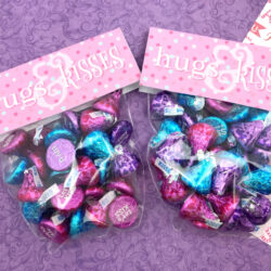 hershey kisses treat bag toppers