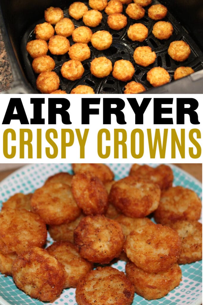 crispy crowns in the air fryer pin