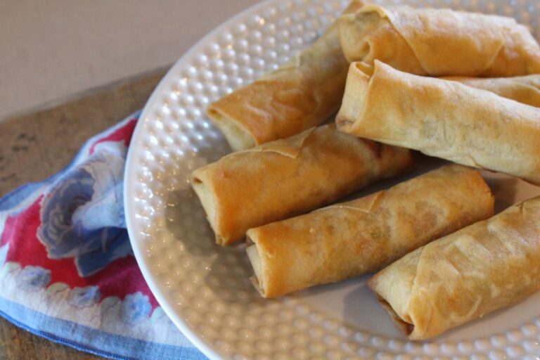 air fried spring rolls