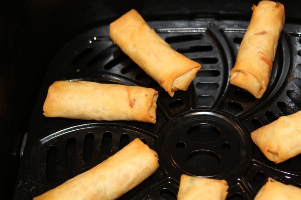 cooked spring rolls