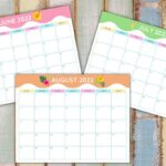 Free Printable Summer Calendar 2022