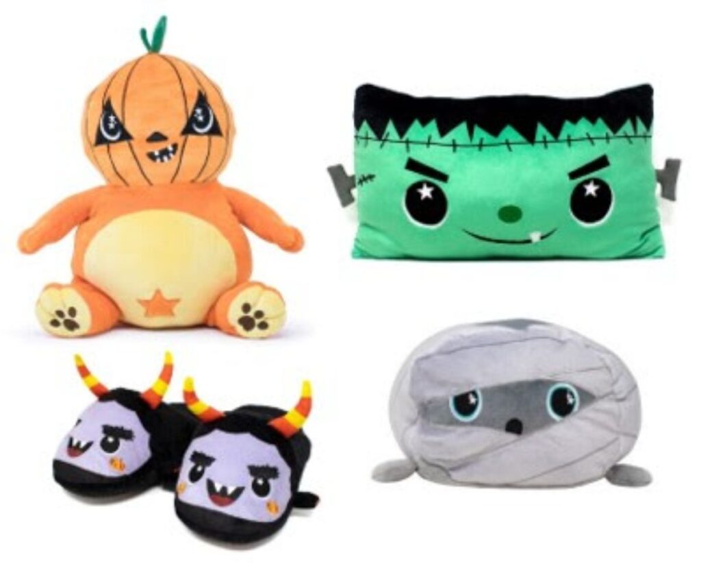 Moosh-moosh Halloween pillows