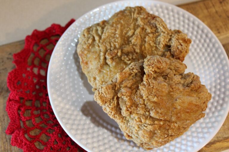golden brown fried chicken