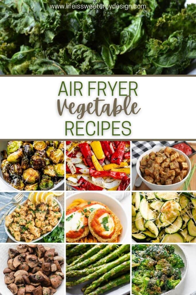Air Fryer Vegetable Recipes Pin