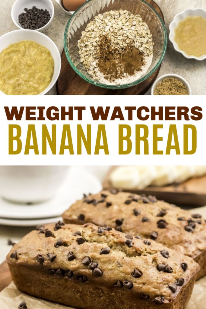 Weight Watchers Banana Bread pin