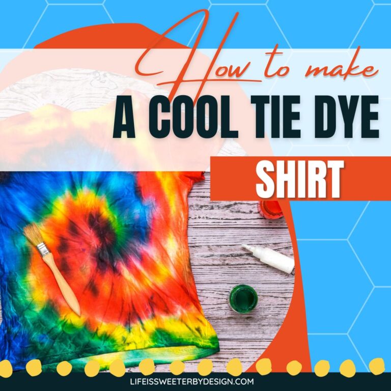 how to make a cool tie dye shirt