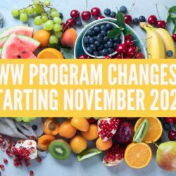 new Weight Watchers plan for Nov 2022 and 2023