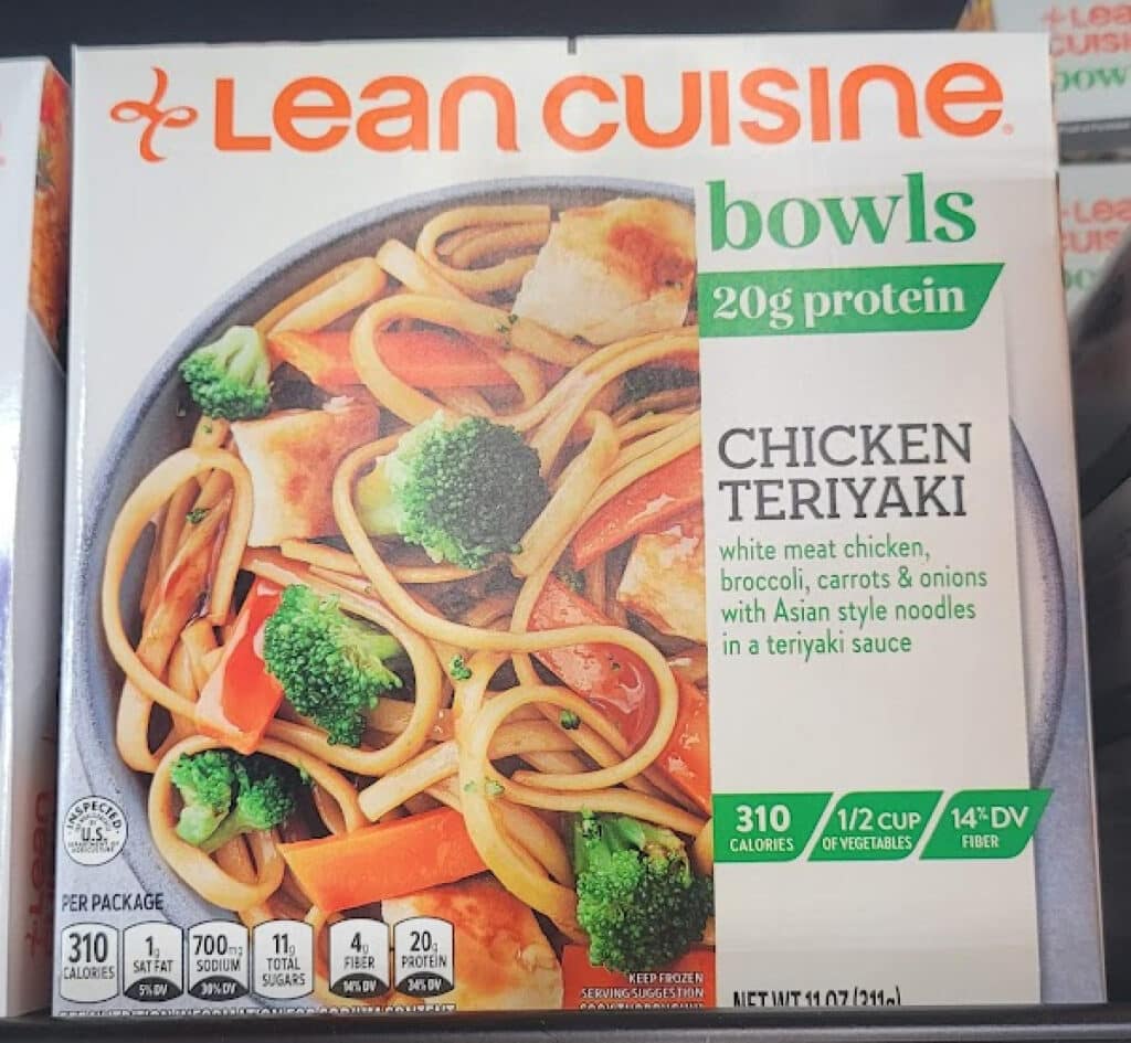 lean cuisine bowls chicken teriyaki