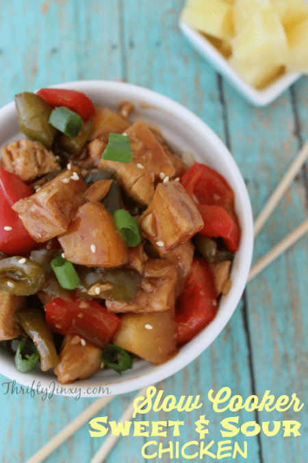 Sweet & Sour Chicken in a bowl