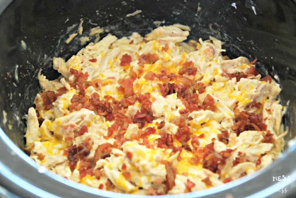Chicken Bacon and Cheese in a Crock Pot