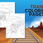 Free Printable Train Coloring Pages for Kids & Adults