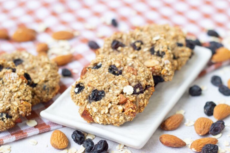 Oatmeal Cookies on a serving plate