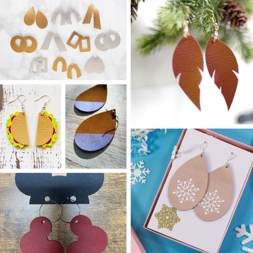 Ideas for making Cricut Earring projects