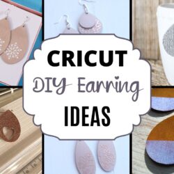 Cricut DIY Ideas" Earrings