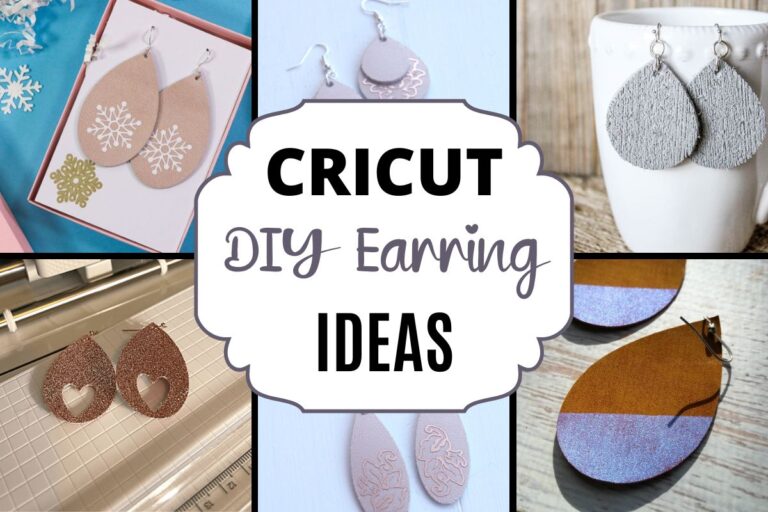 Cricut DIY Ideas" Earrings