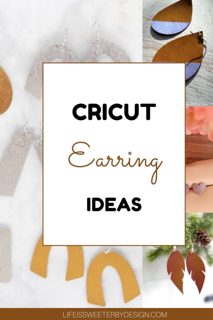 Cricut Earring Ideas Pin