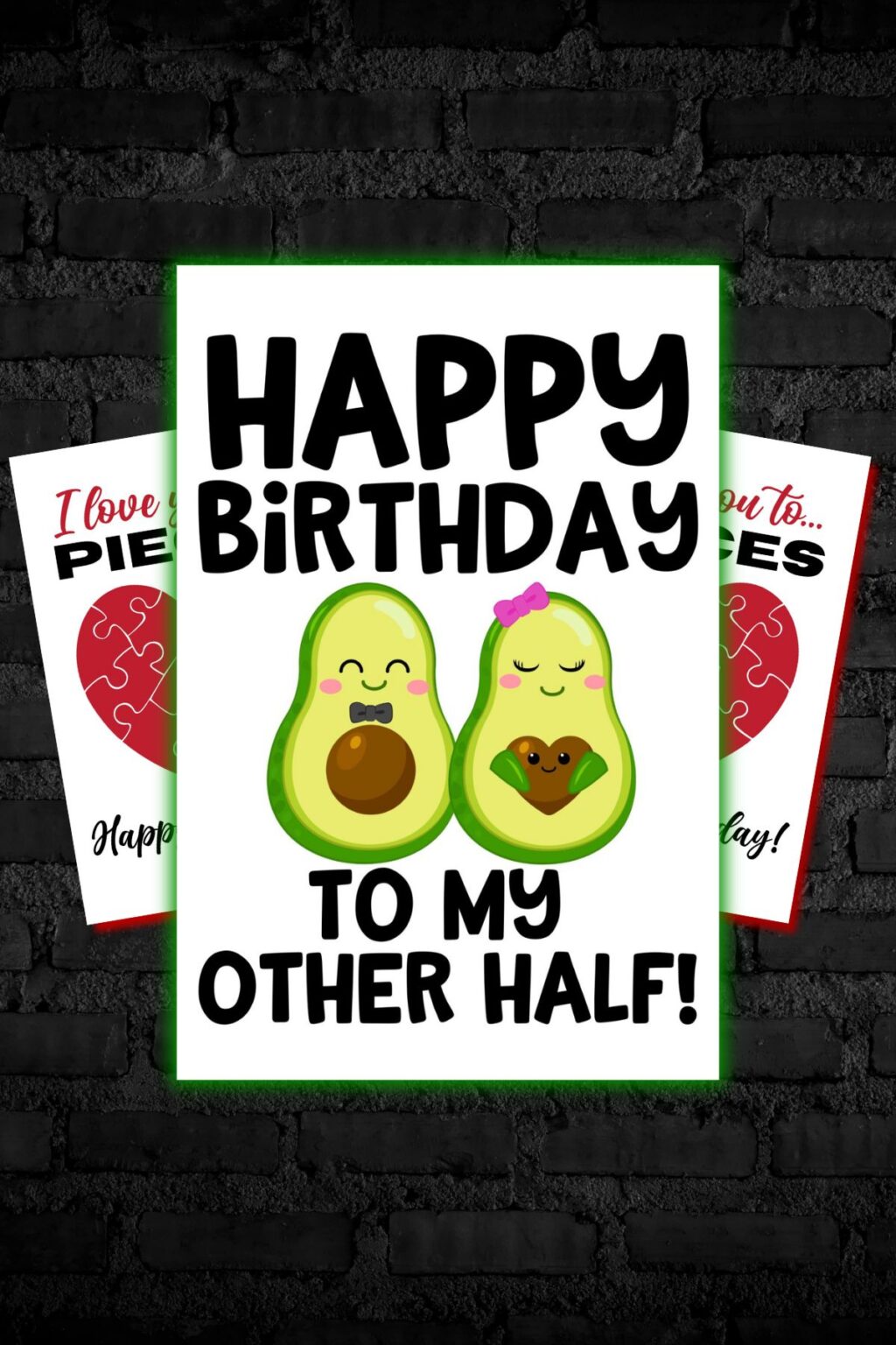 Fun Free Printable Birthday Cards for Husband Life is Sweeter By Design