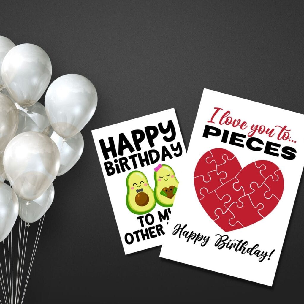 Happy Birthday Card Templates for your Spouse