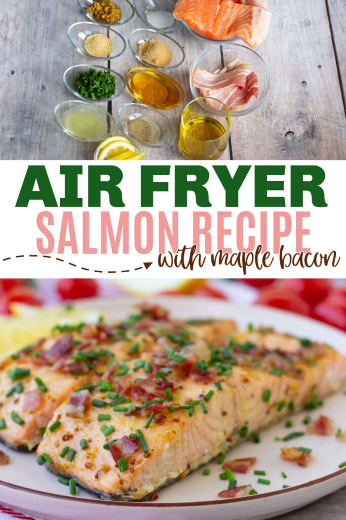 Air Fryer Salmon Recipe Pin