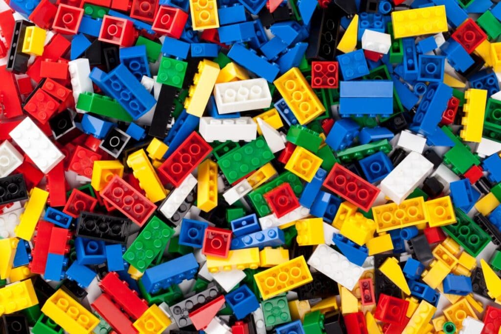 pieces of legos