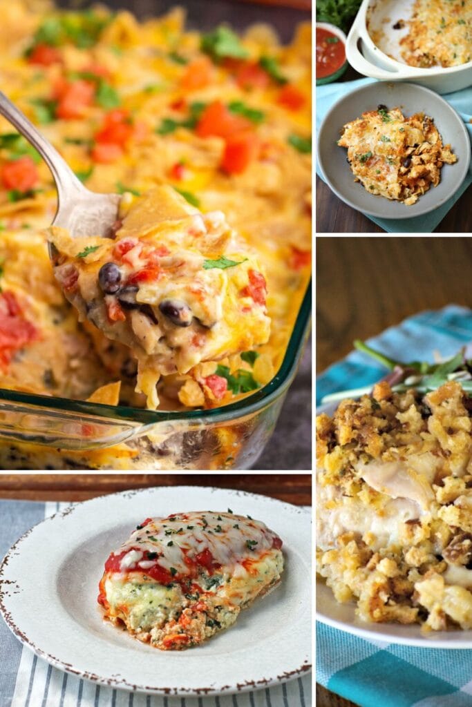 Different Casserole Recipes with Chicken