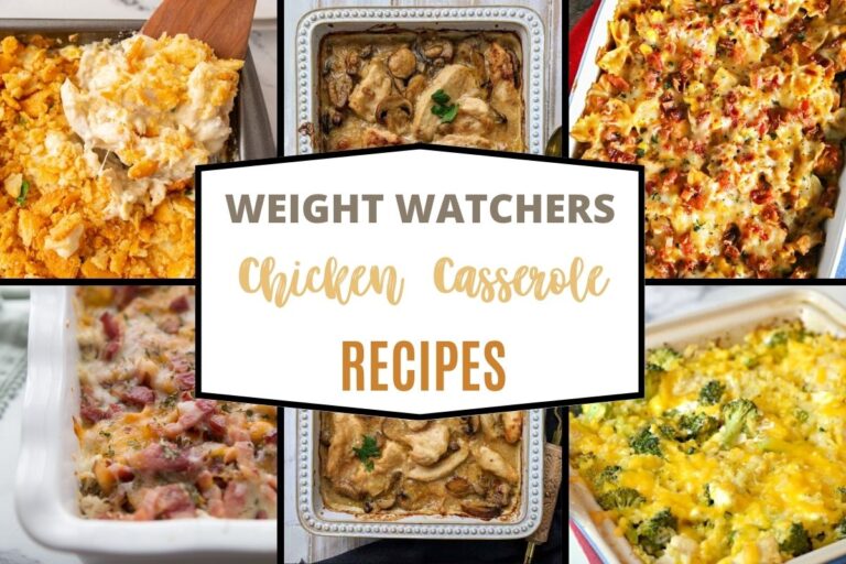 Healthy WW Chicken Casserole Dishes