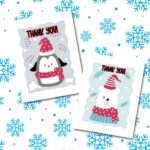Free Printable Christmas Thank You Cards for Kids