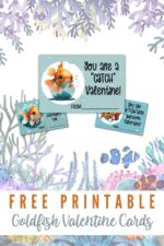 Free Goldfish Valentines Printable Cards for Kids - Life is Sweeter By ...