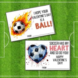 Soccer Gift Tag Free Printables