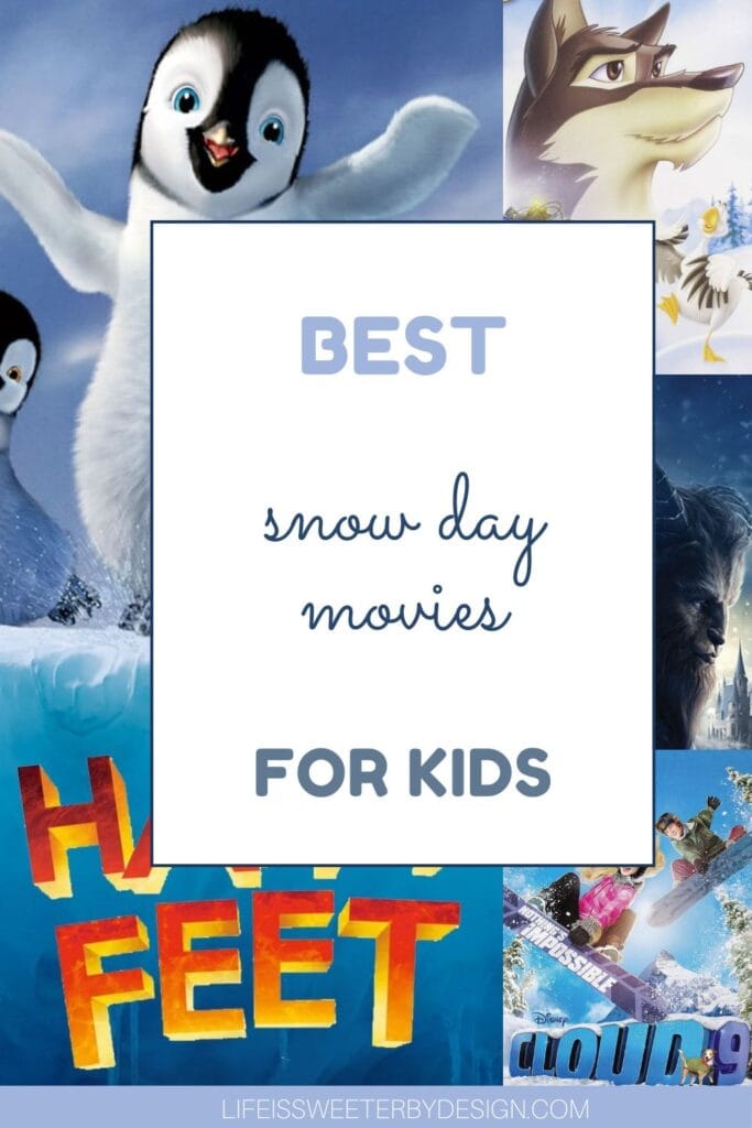 Best Snow Day Movies for Kids Pin