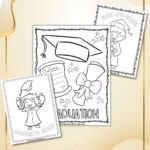Free Printable Graduation Coloring Pages for Kids